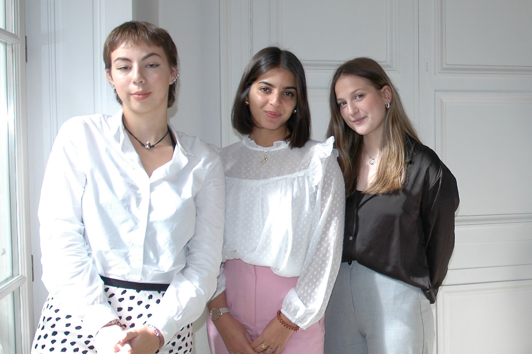 Raphaëlle, Hajar, Léa